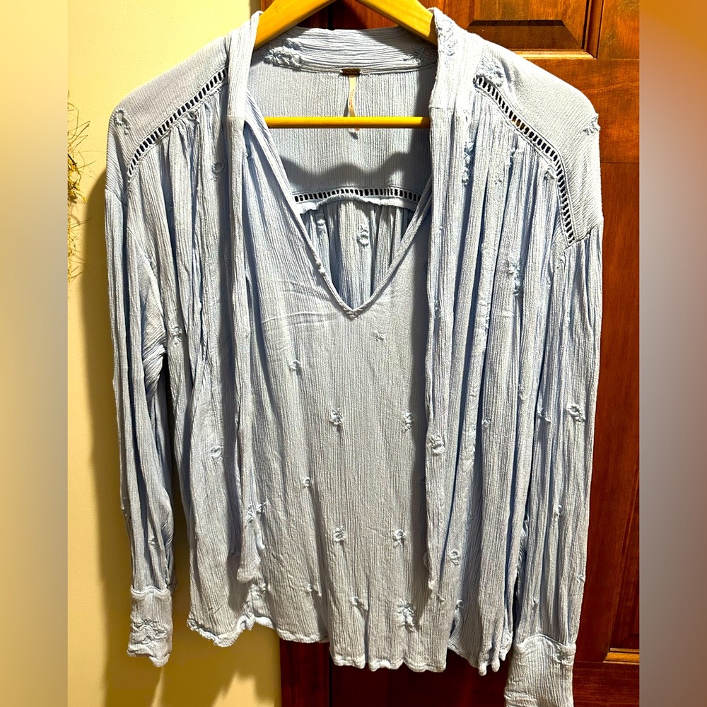 Free People Peasant Blouse